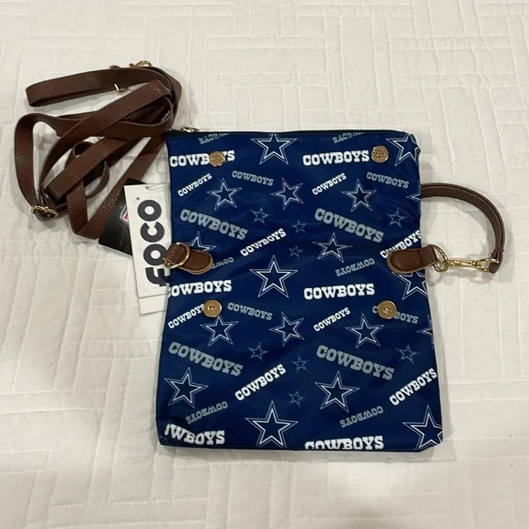 FOCO Dallas Cowboy Printed Cross Body Bag ⭐️ - Picture 5 of 9